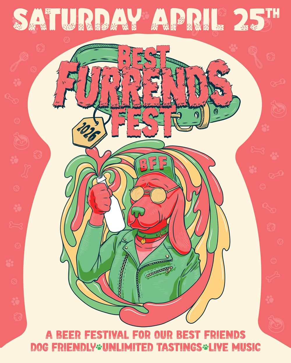 Best Furrends Fest poster